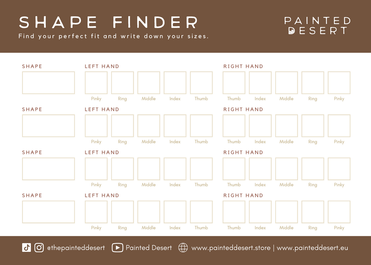 Shape and Size Sample