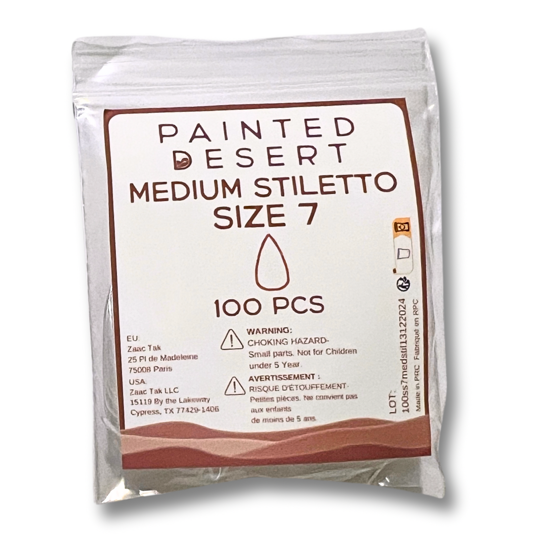 SINGLE SIZES Medium Stiletto - 100 pcs