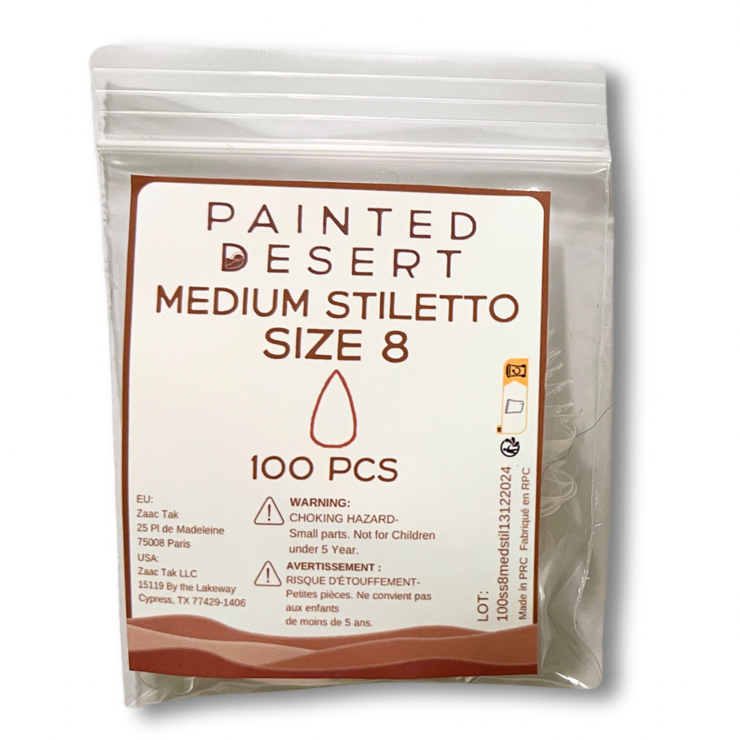 SINGLE SIZES Medium Stiletto - 100 pcs