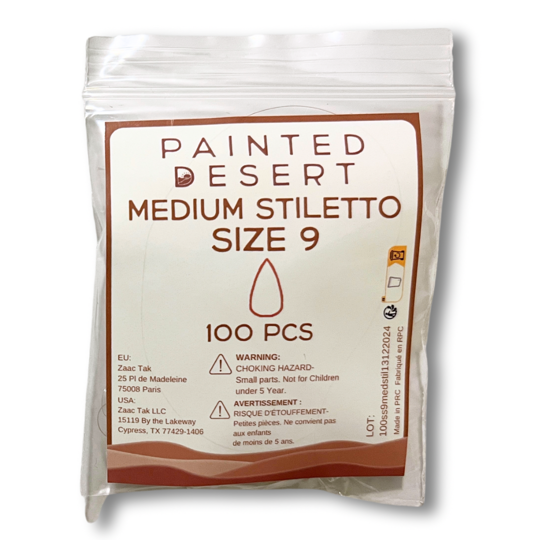 SINGLE SIZES Medium Stiletto - 100 pcs