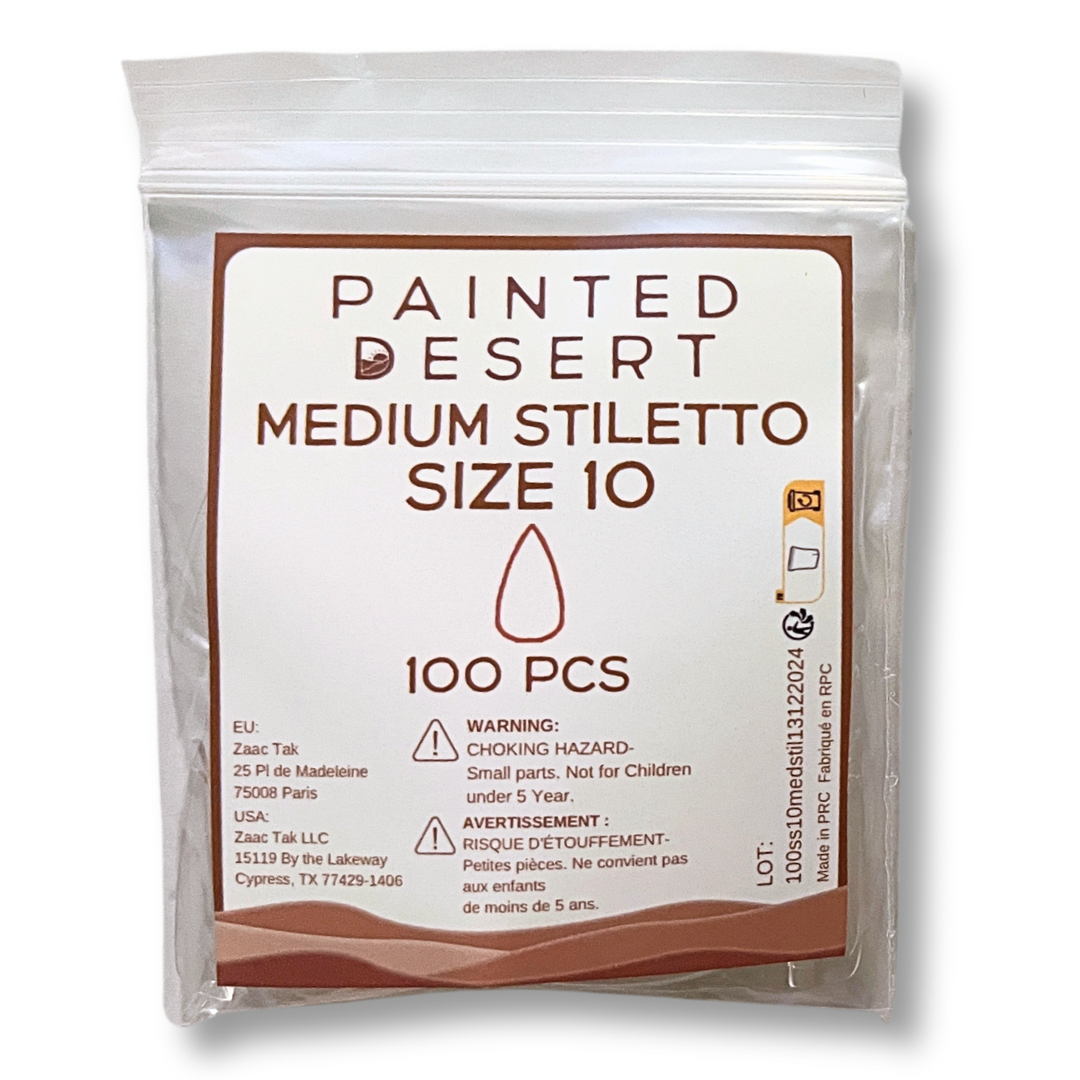 SINGLE SIZES Medium Stiletto - 100 pcs