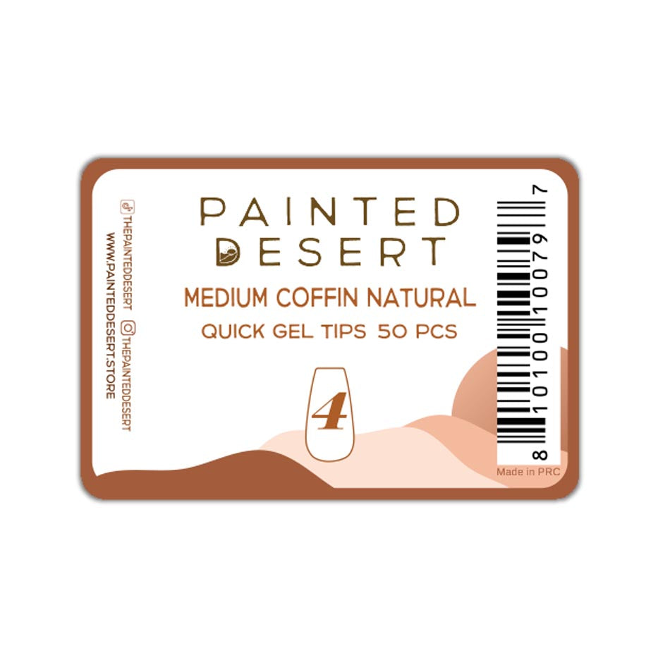 SINGLE SIZES Medium Coffin  Natural