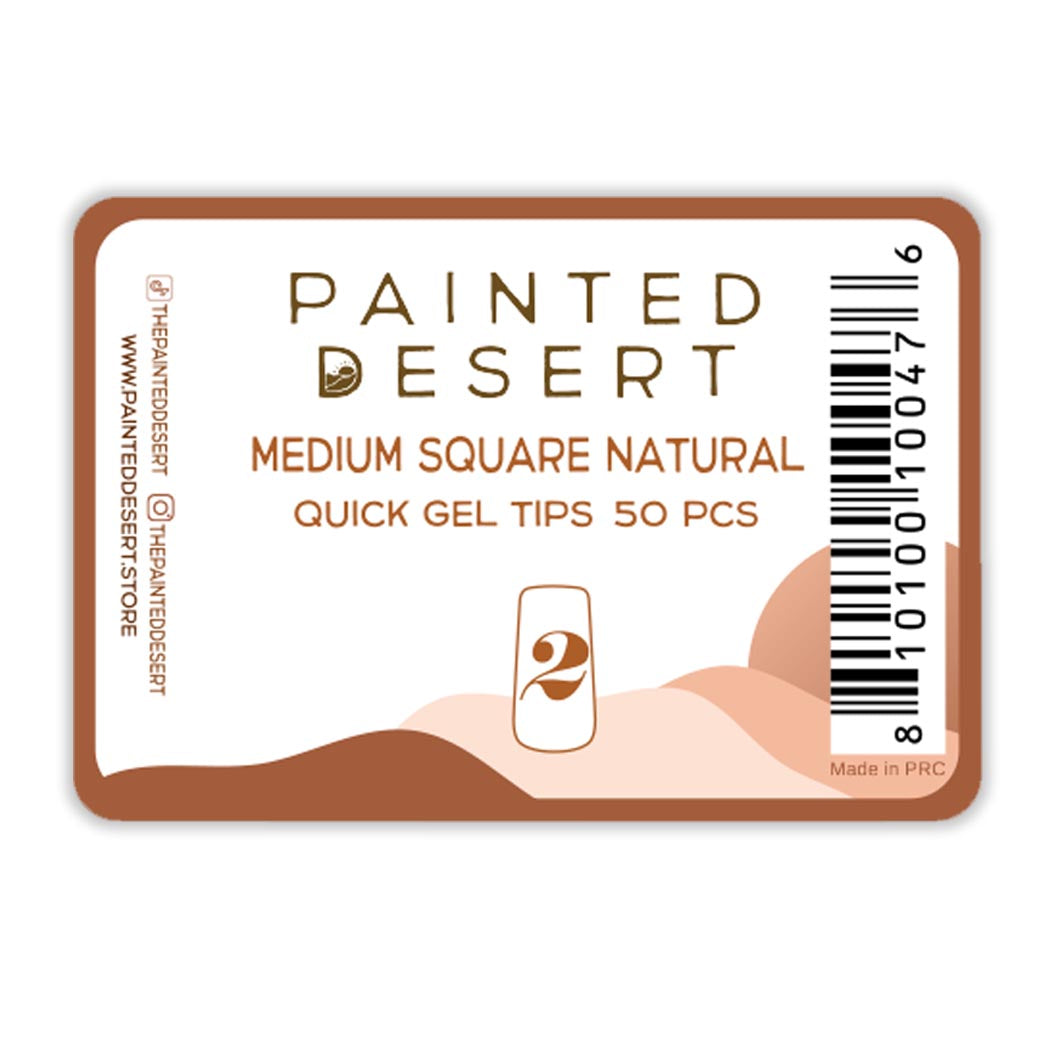 SINGLE SIZES Medium Square Natural