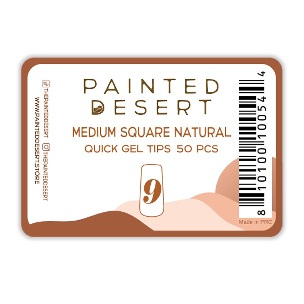 SINGLE SIZES Medium Square Natural