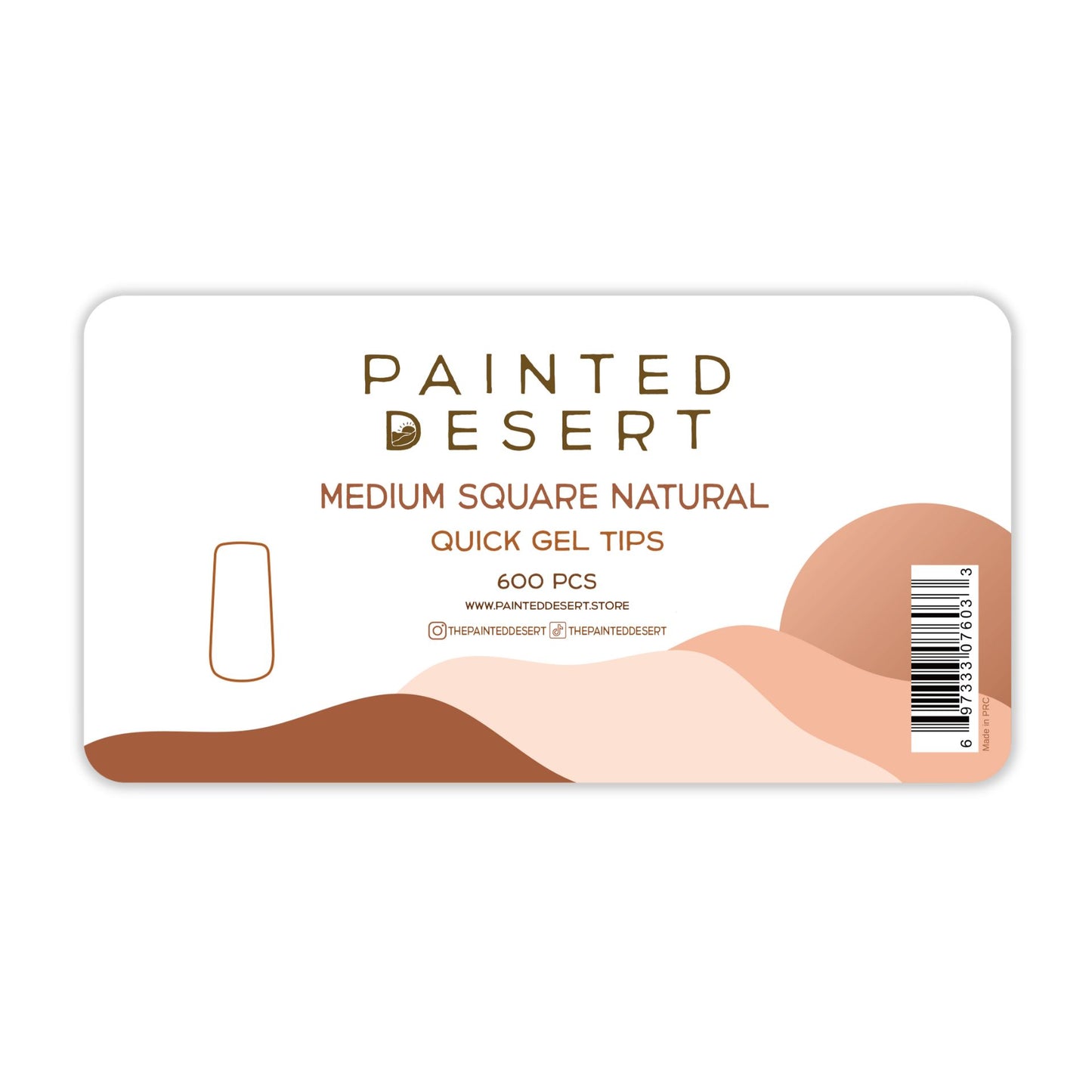 Medium Square NATURAL QGT