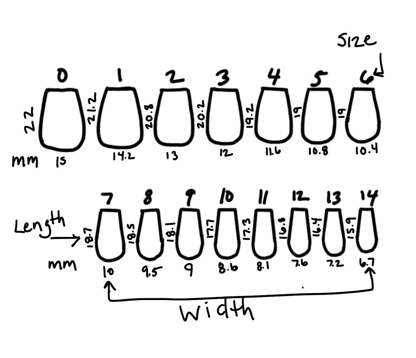 SINGLE SIZES Xtra Short Coffin