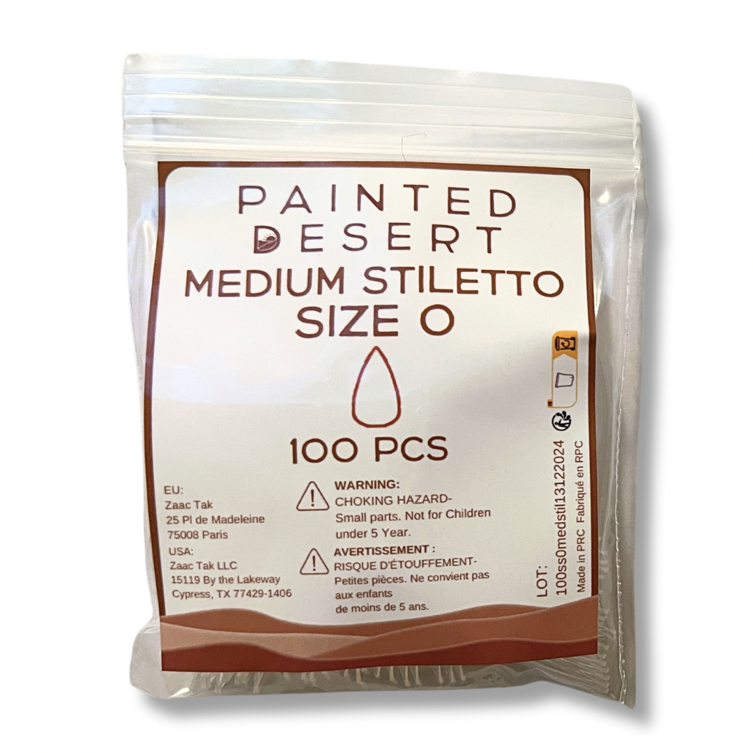 SINGLE SIZES Medium Stiletto - 100 pcs