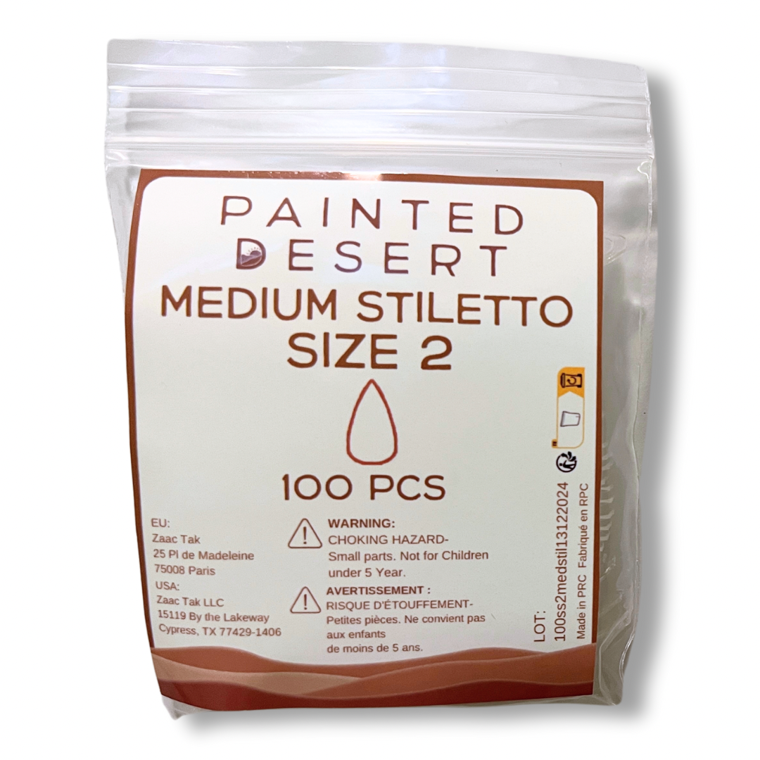 SINGLE SIZES Medium Stiletto - 100 pcs