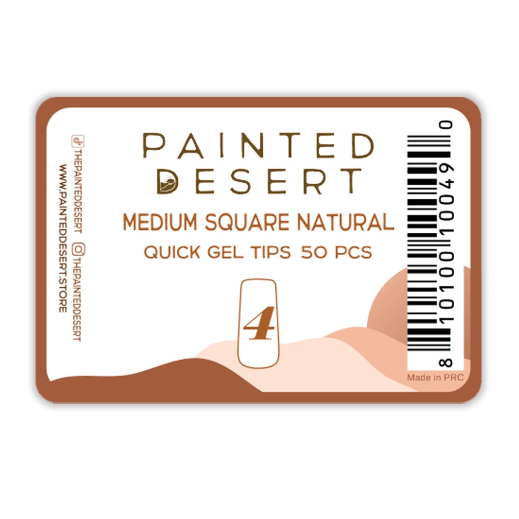 SINGLE SIZES Medium Square Natural