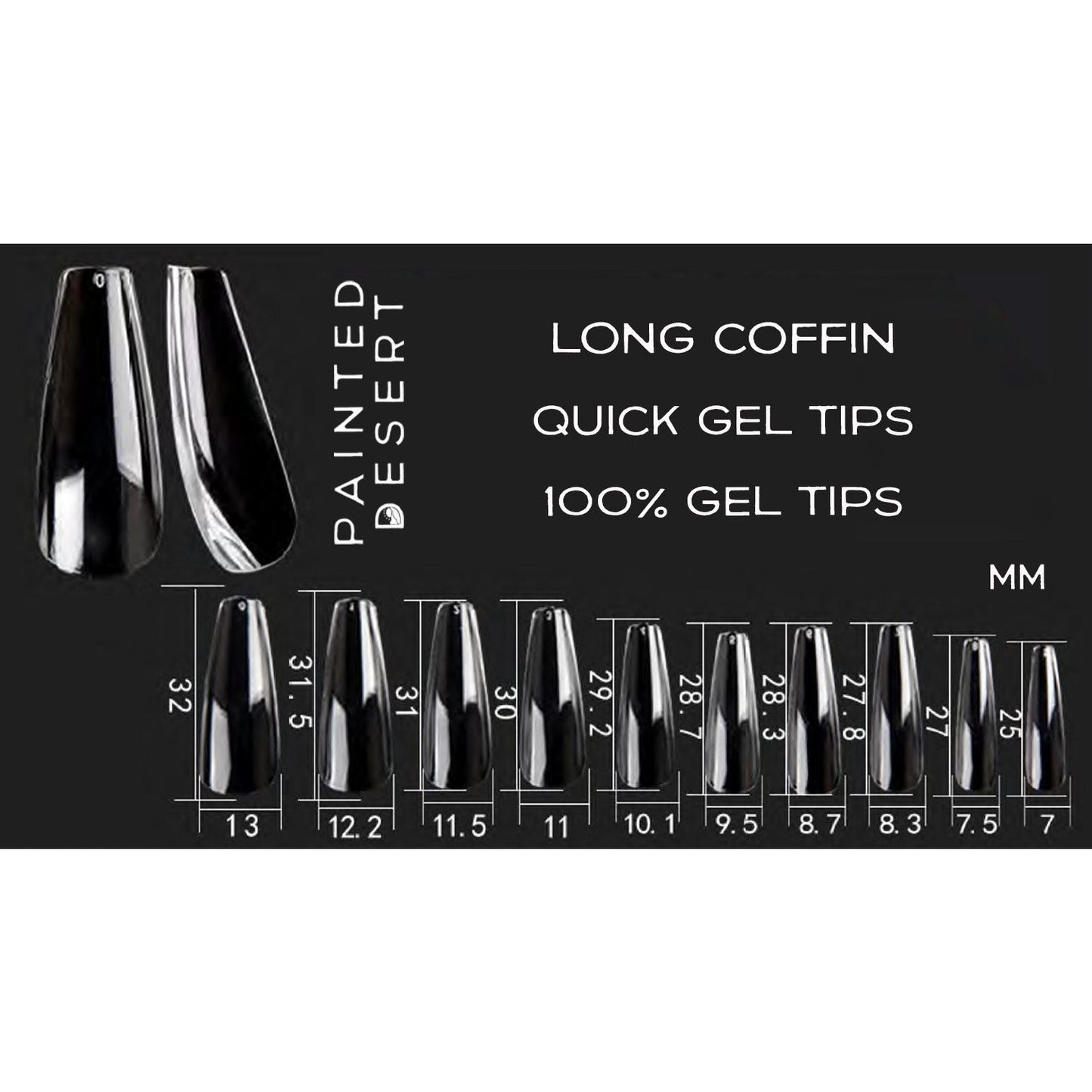 SINGLE SIZES Long Coffin QGT